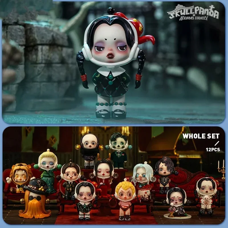 POP MART SKULLPANDA Addams Fam - Model Kit Anime Girl 评论和价格