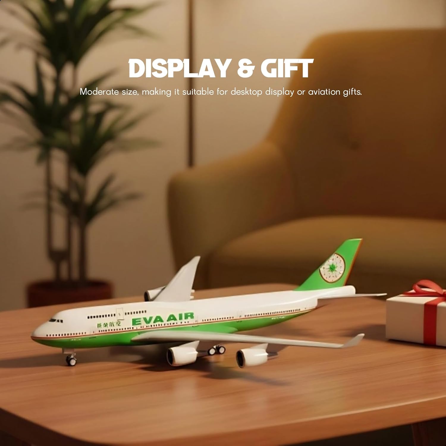 30cm EVA Air B747 Resin Aircra - Model Kit Eva 评论和价格