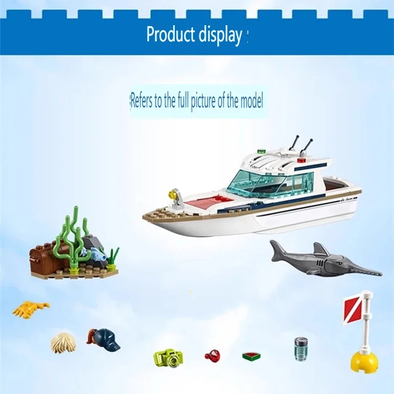 City Series 60221 Sunshine Div - Model Kit Yacht 评论和价格