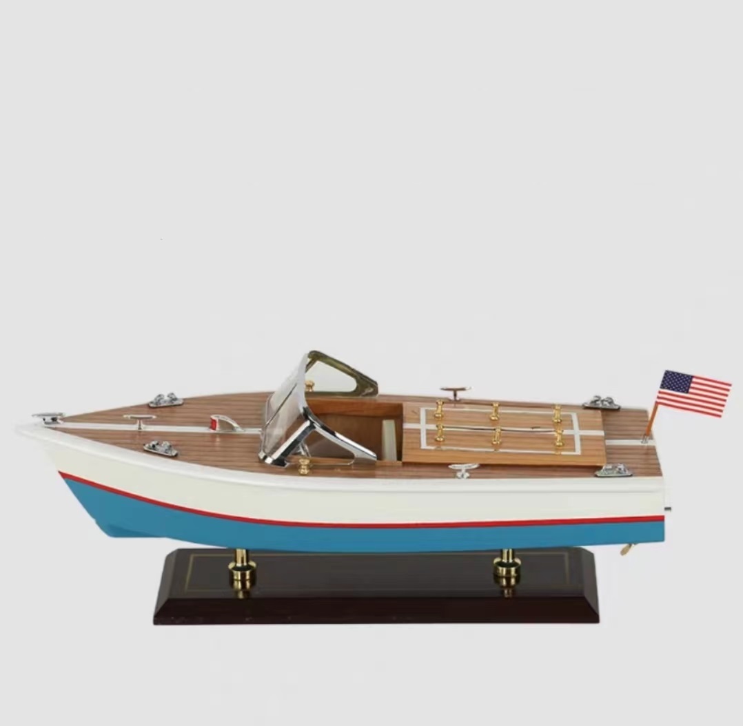 Chris 235 Wood Speed Boat Mode - Model Kit Yacht 评论和价格