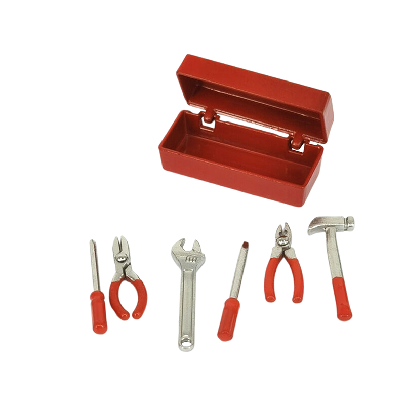 1Set Dollhouse Miniature Toolb - Model Kit Fantasy 评论和价格