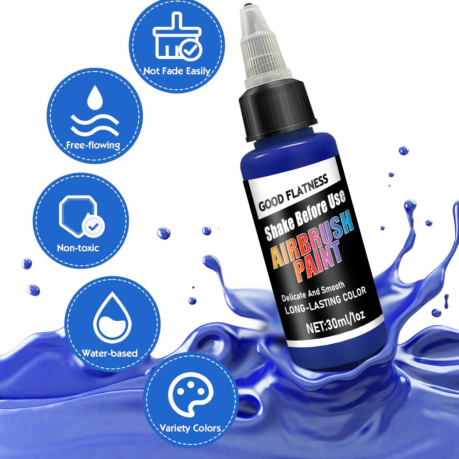 Airbrush Acrylic Paint Set 12  - Paint Model Kit 评论和价格