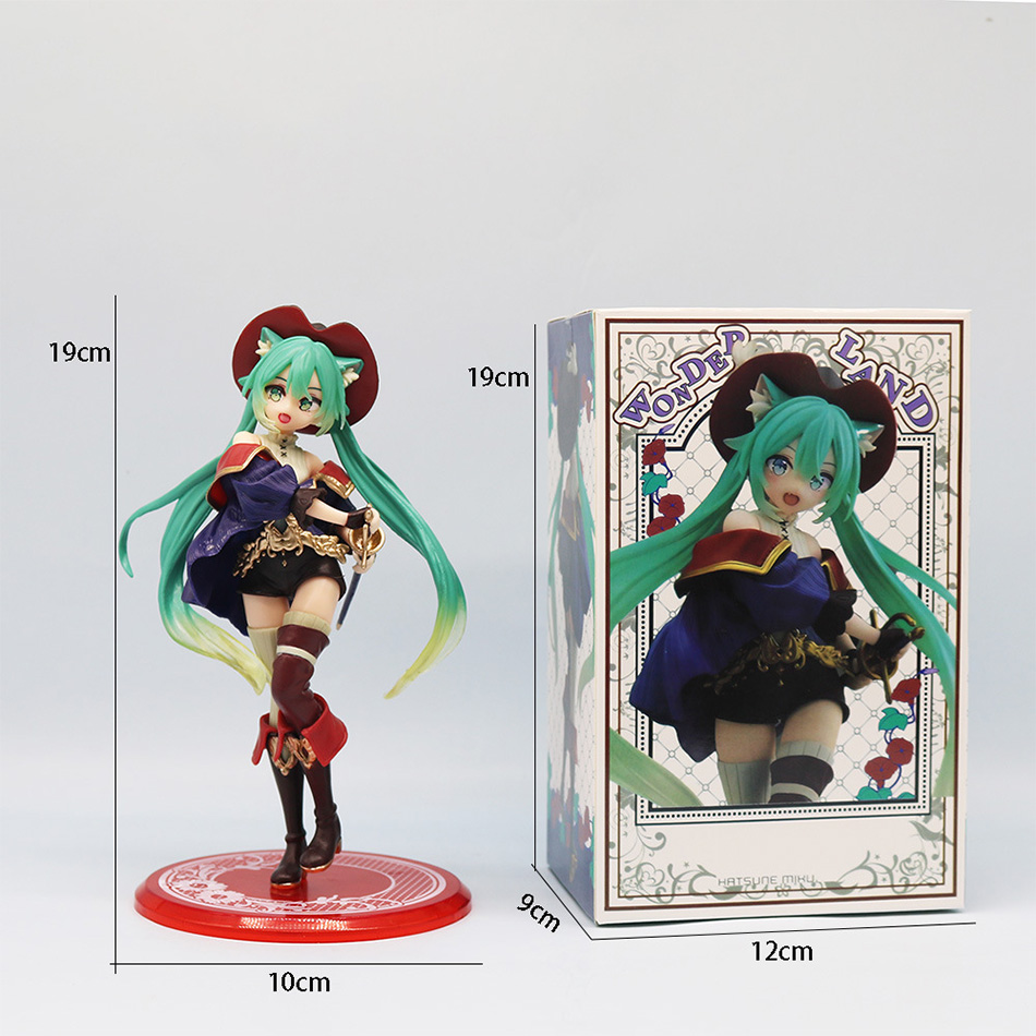 Hatsune Miku Desktop Cute Acti - Model Kit Anime Girl 评论和价格