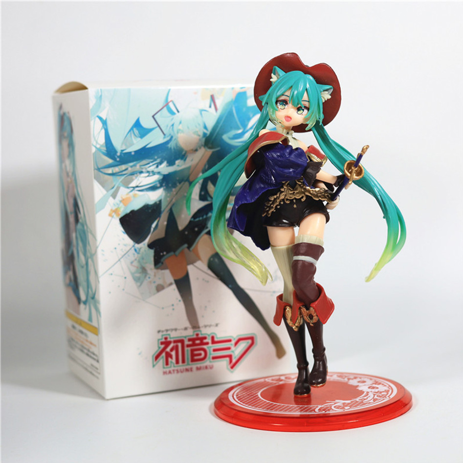 Hatsune Miku Desktop Cute Acti - Model Kit Anime Girl 评论和价格